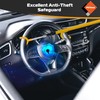AV Steel Steering Wheel Lock Anti-Theft Car Device, Universal Wheel