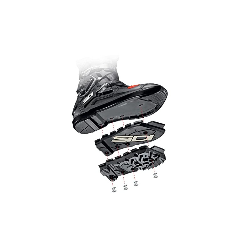 Sidi Ersatz-Stiefelsohleneinsatz Crossfire 3 Srs Click Schwarz Size 44-45
