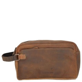 Harold's Antik Toilet Bag Leather 26 cm