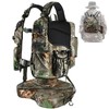 Kalkal Turkey Vest with Seat, Lightweight Camo Turkey Hunting Vest