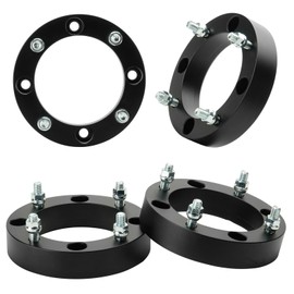 AEagle 4x156 Wheel Adapters 1" for 2013+ Polaris Ranger RZR, Forged 4 Lug Wheel Spacers with 12x1.5 Studs 131mm Bore 4PCS