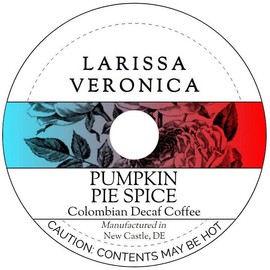 Pumpkin Pie Spice Colombian Decaf Coffee (Single Serve K-Cup Pods) (Gourmet, Naturally Flavored, Whole Coffee Beans) (12 pods, ZIN: 575628) - 3 Pack