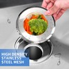 Kitchen Sink Strainer, Stainless Steel Sink Strainer for Most Kitchen