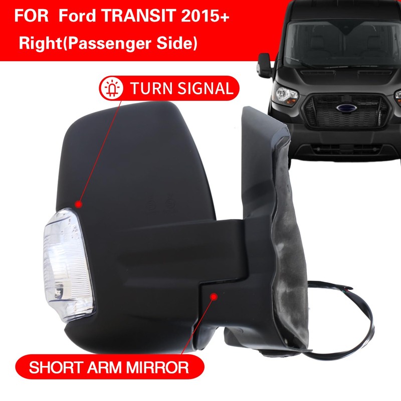 Marretoo Passenger Right Side Door Mirror replacement for 2015-2025 Ford