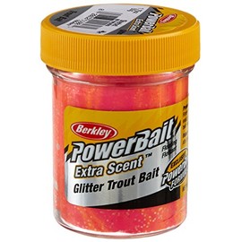 Berkley unisex-adult PowerBait Glitter Trout Bait Sherbet ,Jar