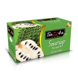 Flavored Ceylon Black Tea 25 Tea Bags (Soursop)