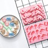 Western Cowboy Ice Cube Mold, Pink Silicone Tray with Horse