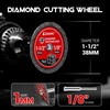 EZARC 1-1/2 Diamond Cutting Wheel, 1.5" x 1/8" Tile Cutting