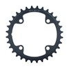 FSA Unisex Adult Adventure 2x11 Road Chainring - Black, 90
