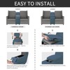 Easy-Going - Funda de consola reclinable de 2 piezas para