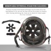 Tourdarson Skateboard Helmet Impact Resistance Ventilation for Youth & Adults