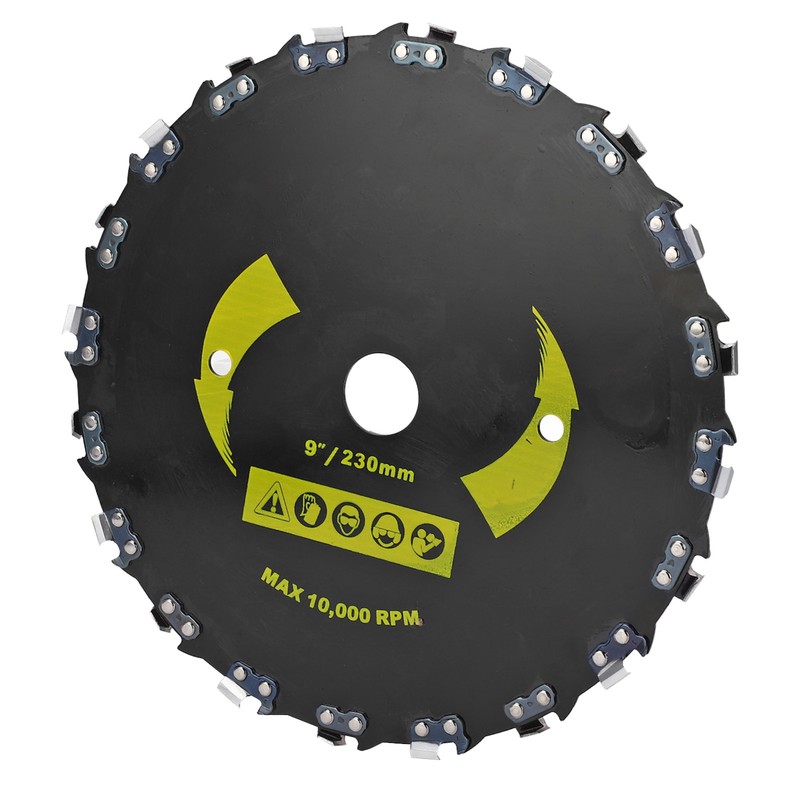 Right Angle Chain Disc Alloy Steel Blade Chainsaw Wheel Disc