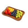 Woodard & Charles Acacia Wood Medium Pinched Serving Tray, for