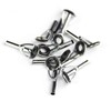 YFFSFDC Top Guides 15pcs Rod Guide Stainless Steel Fishing Rod