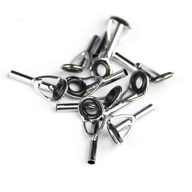 YFFSFDC Top Guides 15pcs Rod Guide Stainless Steel Fishing Rod
