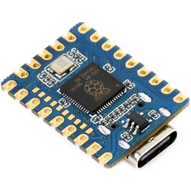 RP2040-Zero Mini Board, Pico-Like MCU Board Based on Raspberry Pi MCU RP2040, Dual-Core Arm Cortex M0+ Processor, Onboard 2MB Flash Memory, Type-C USB Connector, Support C/C++，MicroPython
