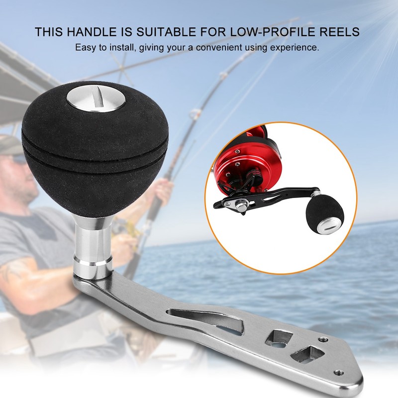Fishing Reel Rocker Single Fishing Rocker Crank Arm with EVA