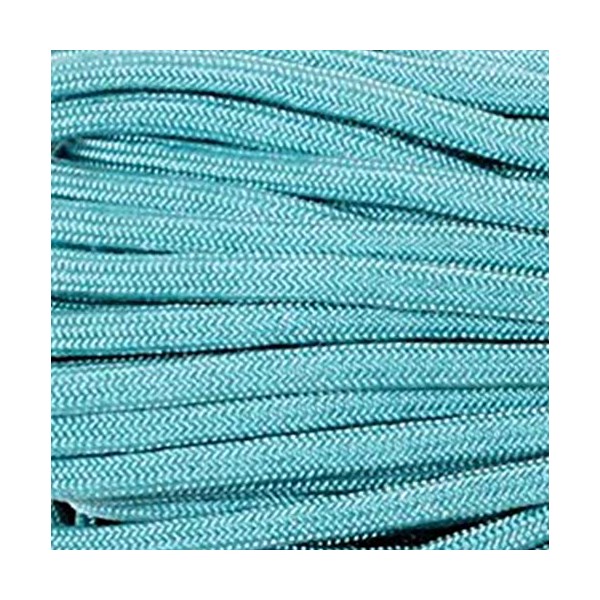 Army Universe Turquoise Nylon Paracord 550 lbs Type III 7 Strand USA Made Utility Cord Rope 100 Feet
