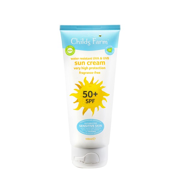 Childs Farm Kids and Baby Sun Cream SPF 50plus Water