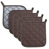 Pot Holders Cotton Made Machine Washable Heat Resistant Potholder, Pot