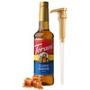 Jimoco Syrup Pump Includes Caramel Syrup for Coffee- 25.4 Ounces