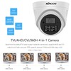 Security Camera, 720P Analog Security Camera Surveillance CCTV Camera Outdoor