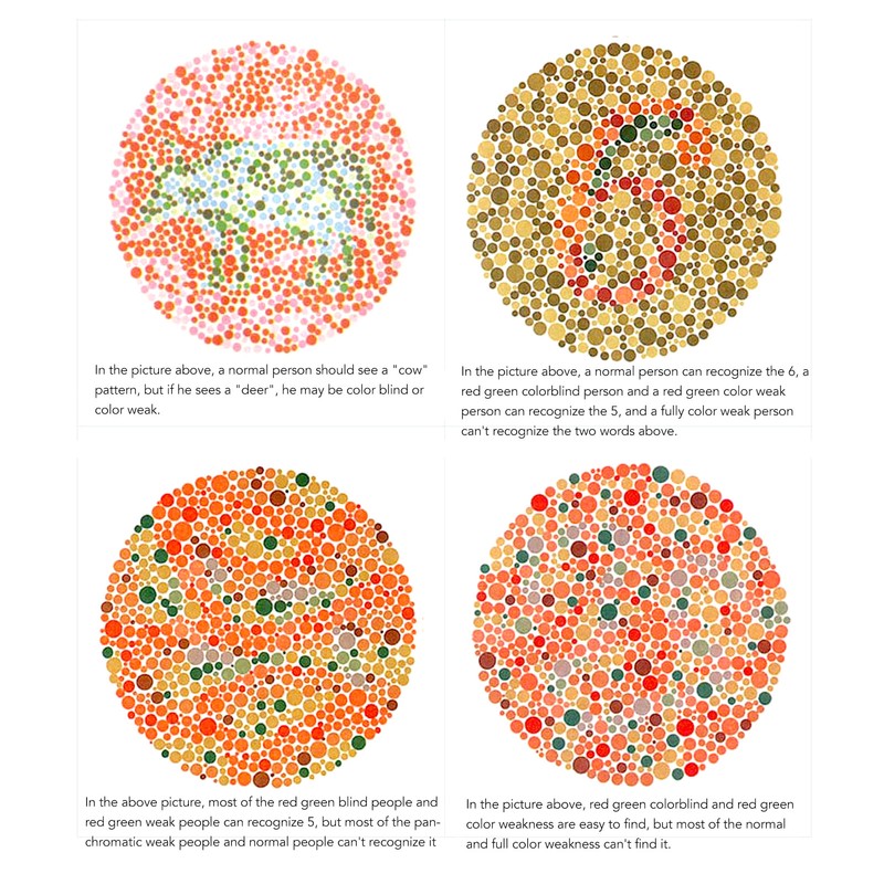 Color Blindness Glasses Color Weakness Glasses Flexible Color Deficient Glasses