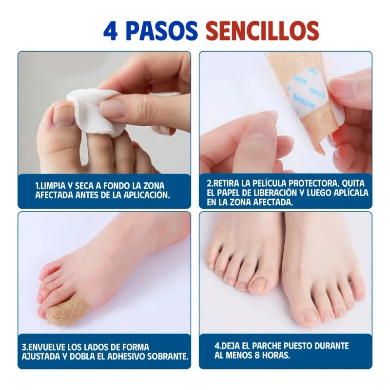 Culdsnia Parches Para Uñas Fúngicos De Parches 42 Pcs /