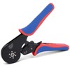 Wowlela Wire Ferrule Crimping Tool, 0.08-16mm² Hexagonal Ferrule Crimping Tool,