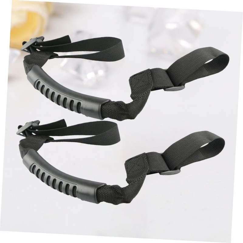 Healvian 2pcs Grab Handle for Car Roof inside Handrail Roll