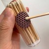 Match Striker Paper with Self-Adhesive Honeycomb Pattern 1 Inch Circle