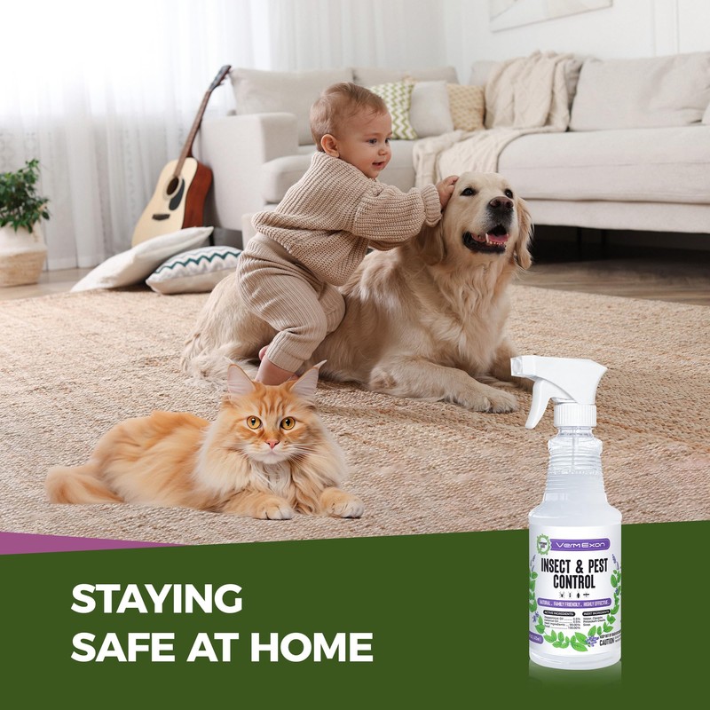 VermExon Peppermint Oil Insect & Pest Control Spray – 16oz