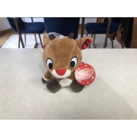 Kids Preferred 1 Rudolph the Red Nosed Reindeer Baby Plush 6" Rattle Toy New