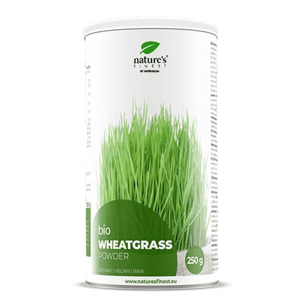 Nature's Finest Organic Wheatgrass Powder | 100% Natural Young Wheatgrass