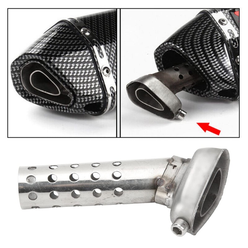 2pcs Motorcycle Inner Silencer Inner Baffle Silencer Silencer Exhaust Baffle