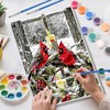 Skyboda Christmas Paint by Numbers Kit for Adults Beginners with