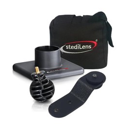 StediLens Camera/Telephoto Lens Gimbal-Like Stabiliser Combo Kit Inc. Gimbal-like Base Support, Beanbag Support & Camera Bracket