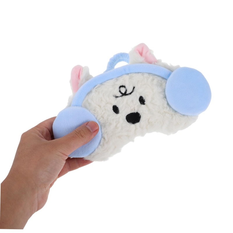 Baluue Cute Cartoon Sleeping Eye Mask for Women Breathable Blindfold