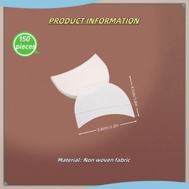 150 Pcs Eyeshadow Stickers Shields - Professional Makeup Tape for Eyeshadow, Eye Shadow Stickers Pads Stencils Lint Free under Eye Pads Eyeshadows Shield Patches Eyeliner Tape for Eyelash Extensions