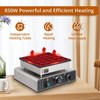 Mini Muffin Maker, 50 Hole Stainless Steel Electric Muffin Maker