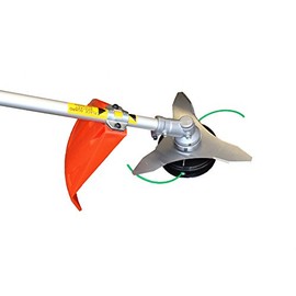 BRUSH DAWG Dual Cutting Grass Trimmer Head - with String Trimmer and Metal Blade