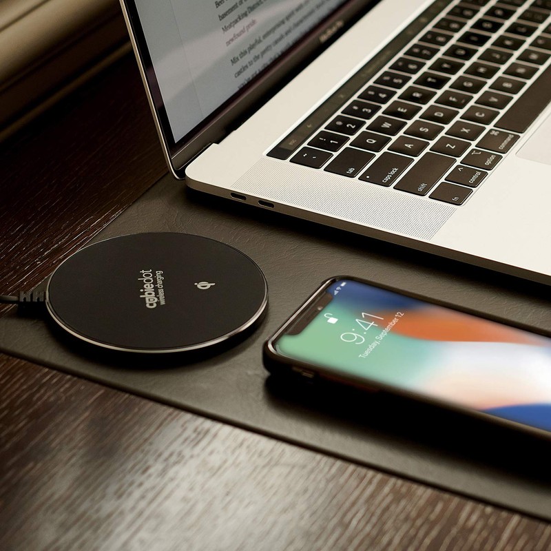 CubieDot - Tabletop Qi Wireless Charging Station