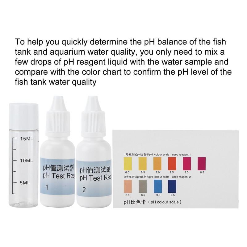 PH Value Test Agent Aquarium Fish Tank Water Quality PH