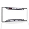 Fastasticdeals Metal Insert License Plate Frame Nightmare Before Christmas Weatherproof