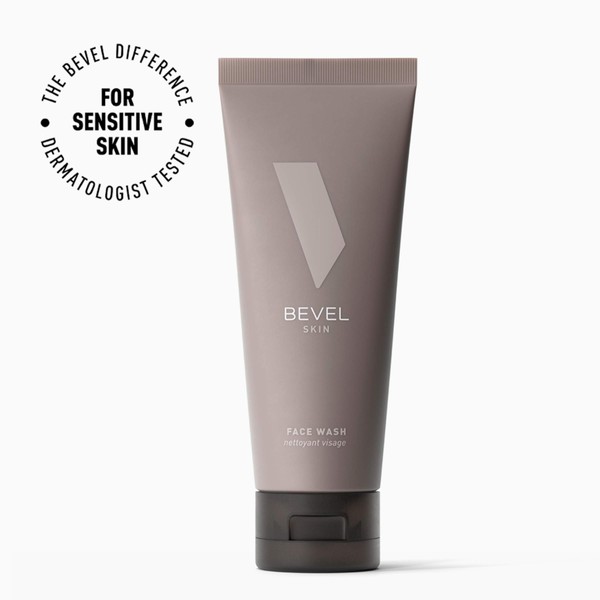 Bevel Face Wash with Tea Tree Oil by - Water, and Vitamin B3, to Cleanse, Hydrate and Revitalize Skin, Coconut 4 Fl Oz