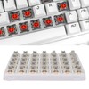 35 Pcs Keyboard Switch 3 Pin RGB SMD Linear Dustproof