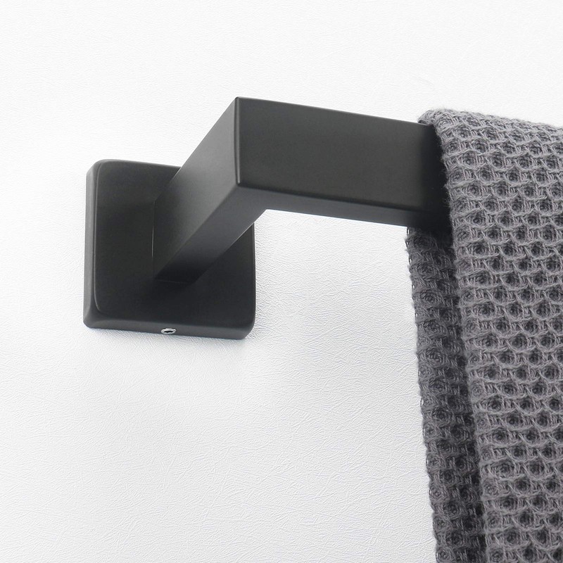 NearMoon Towel Bar, Bath Accessories Premium Thicken Stainless Steel Square