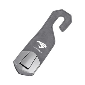 Hunesuru Leather Car Hook, Compatible with Toyota, Harrier, Headrest Hook, Metal, Easy to Install, Car Accessories, Hook, Strong Load Capacity, For Front and Rear Seats, Business Bag/Shopping Bag