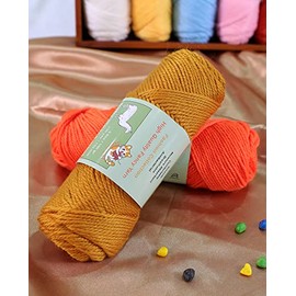 Baby Alpaca Wool Blend Yarn Worsted Weight 3 skeins (100g/each) Art Crafts Crochet and Knitting Sunny Cat Premium Brand (03 Pink Cotton Candy)