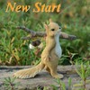 Gemmia Miniature Fairy Garden Squirrel Figurine- New Life Squirrel
